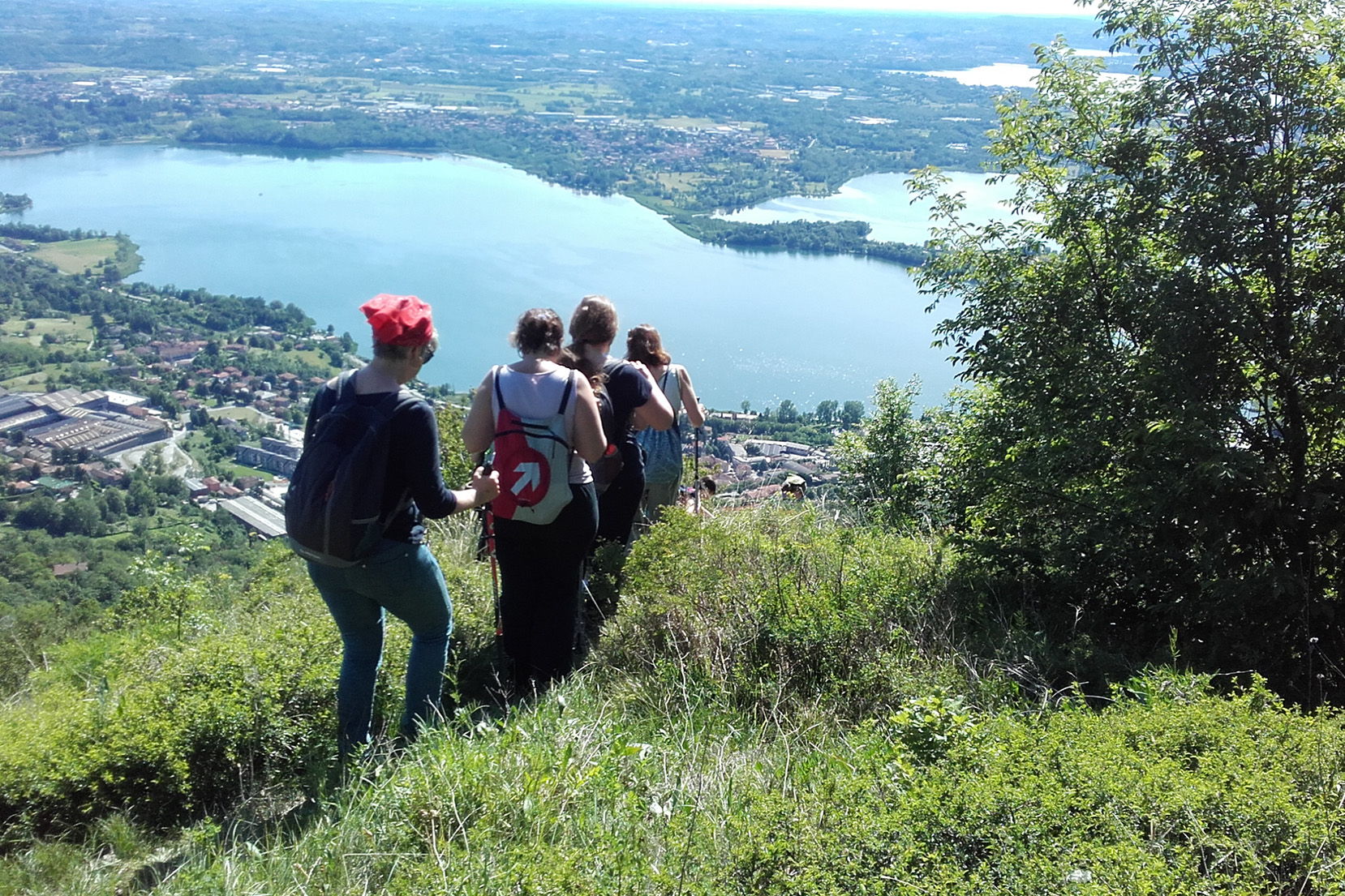 Vista dal Parco del Monte Barro