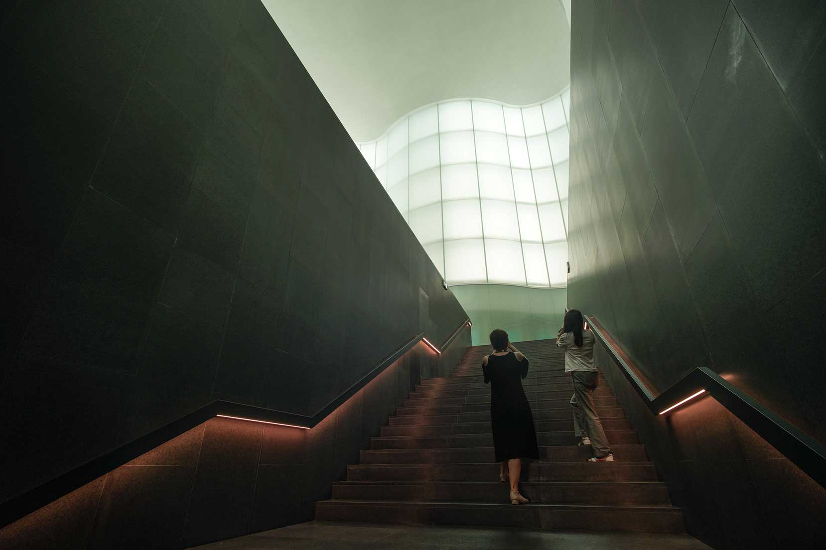 Interno del Mudec di Milano