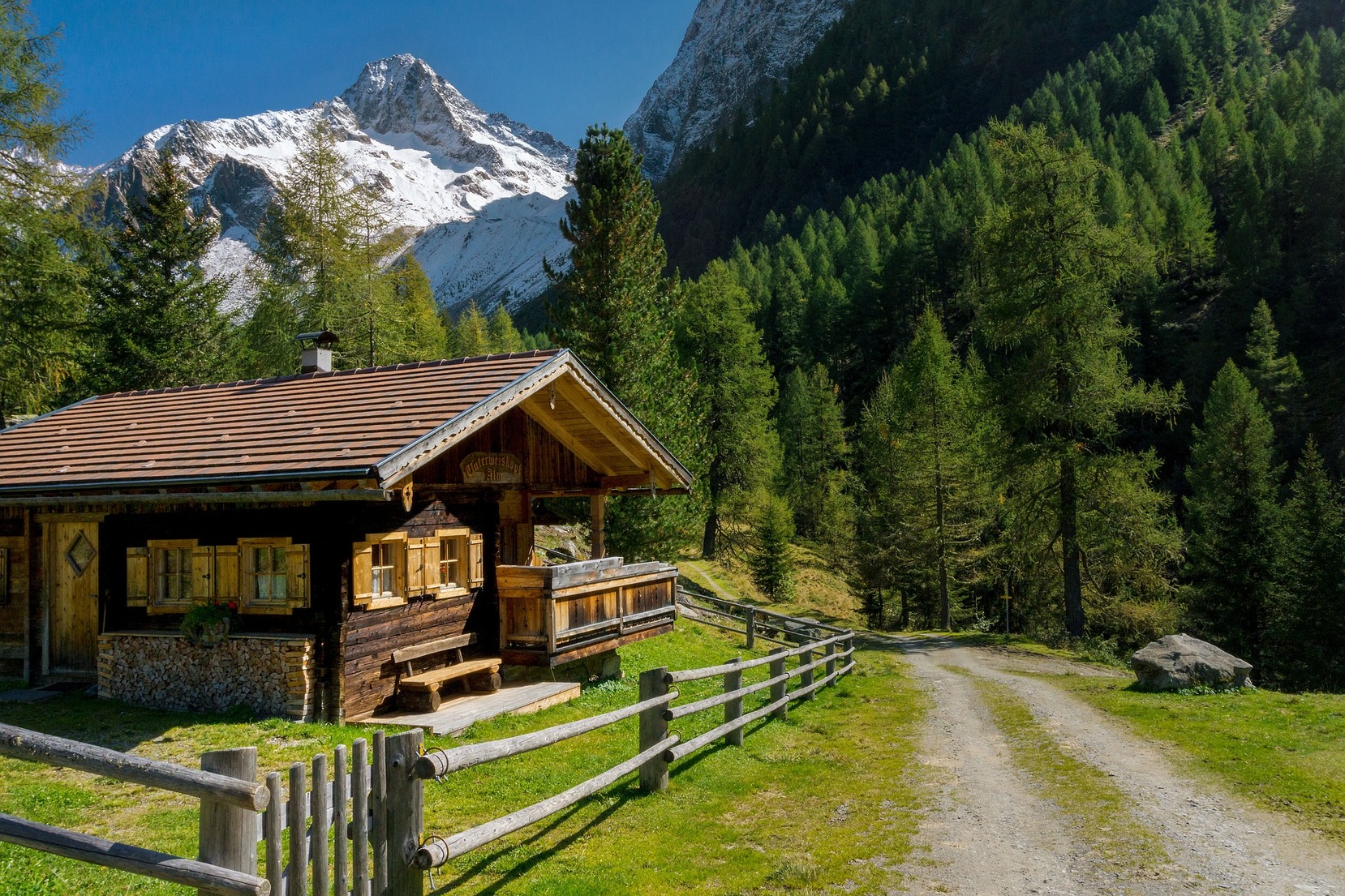 rifugio in montagna
