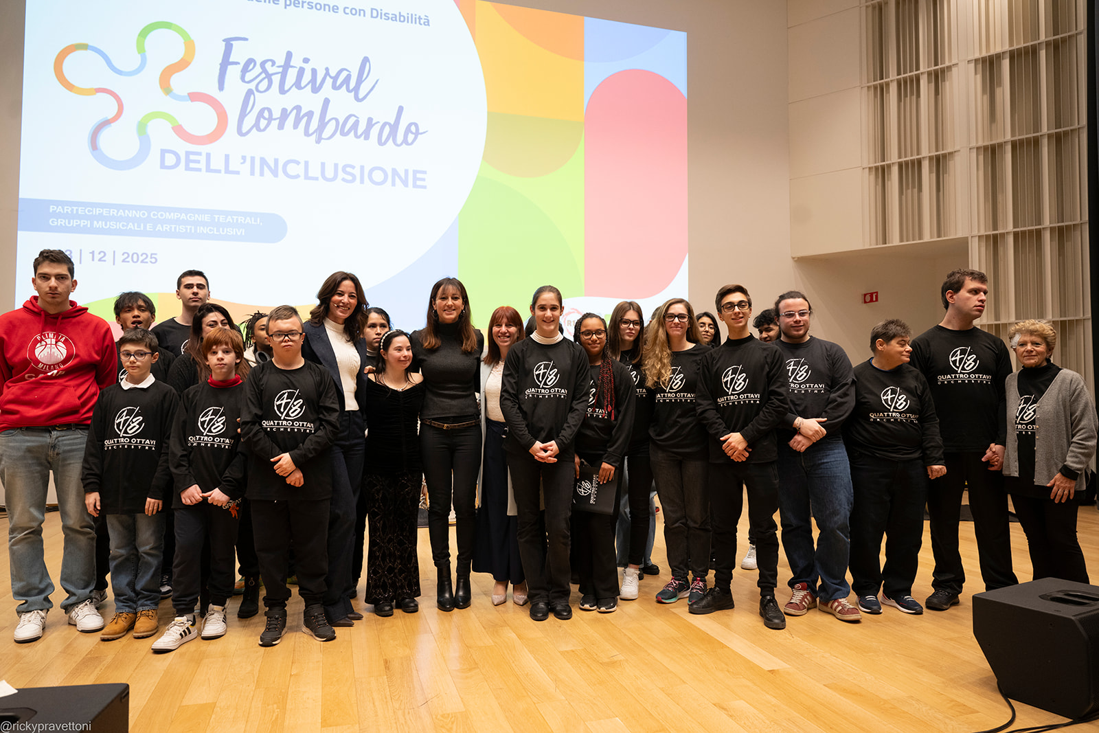 Festival inclusione 2025 - Foto di gruppo