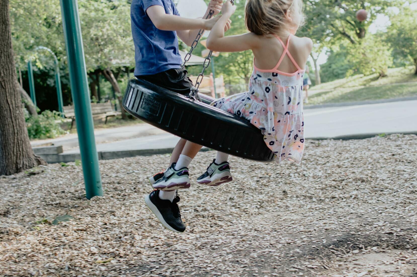 bambini al parco