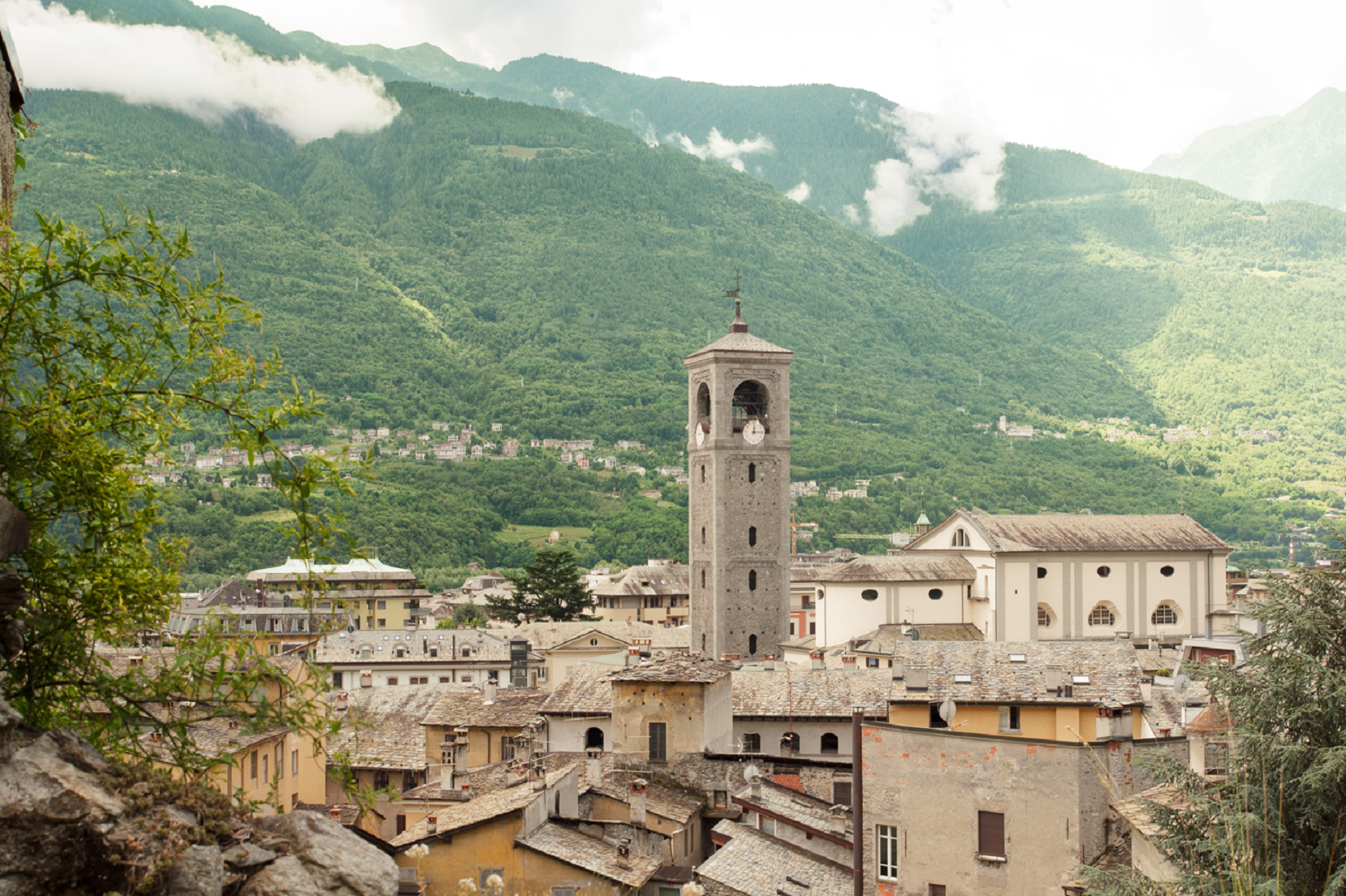 Sondrio panoramica