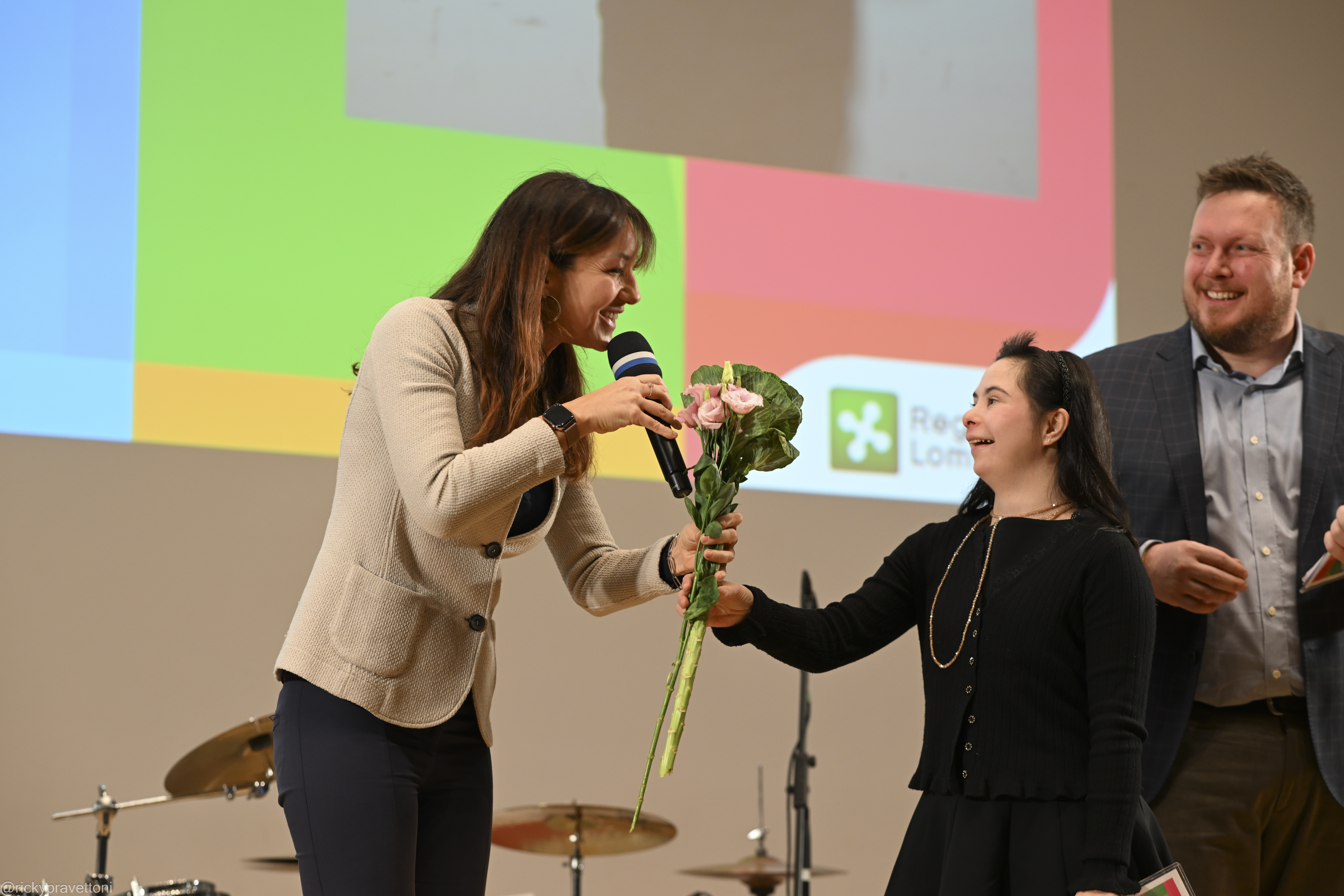 Lucchini sul palco