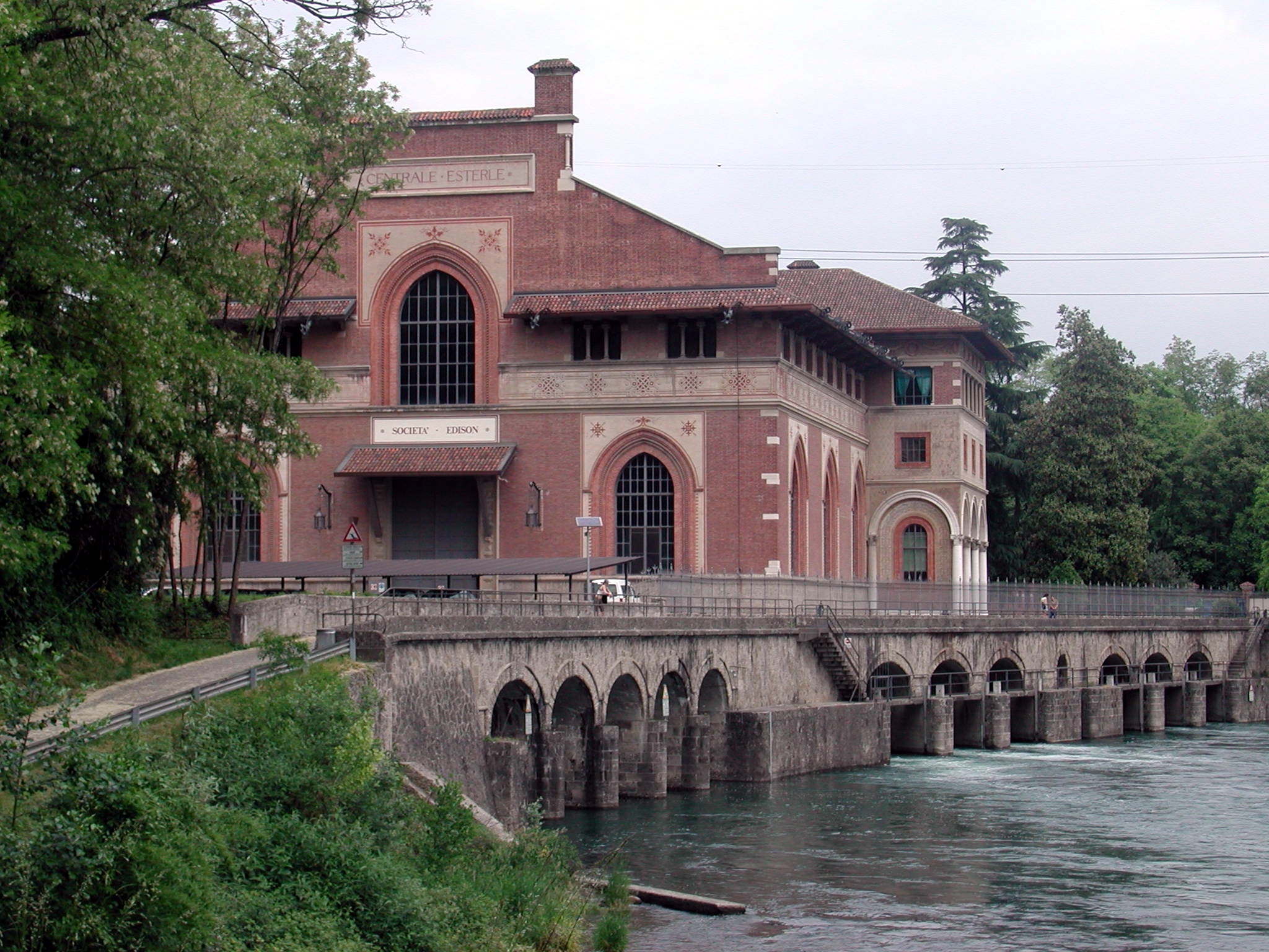 Detagglio del parco dell'Adda nord