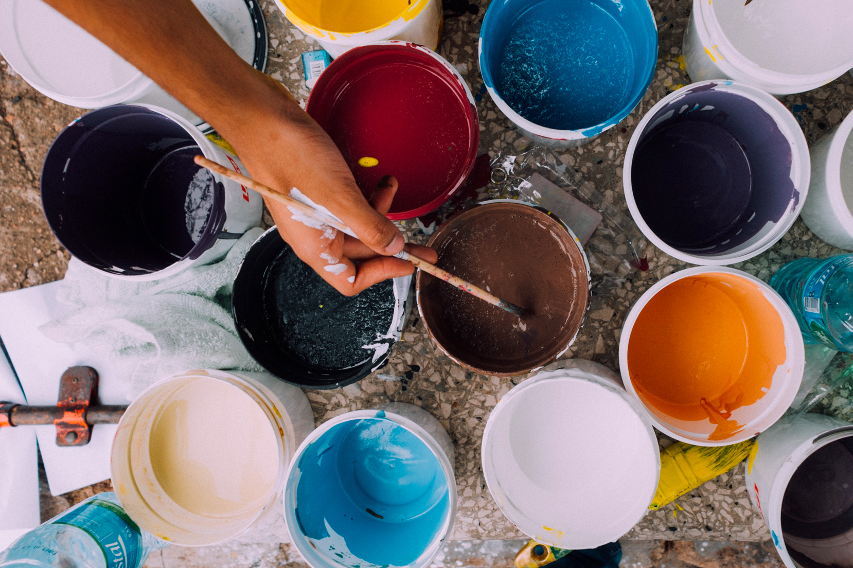 colori per dipingere